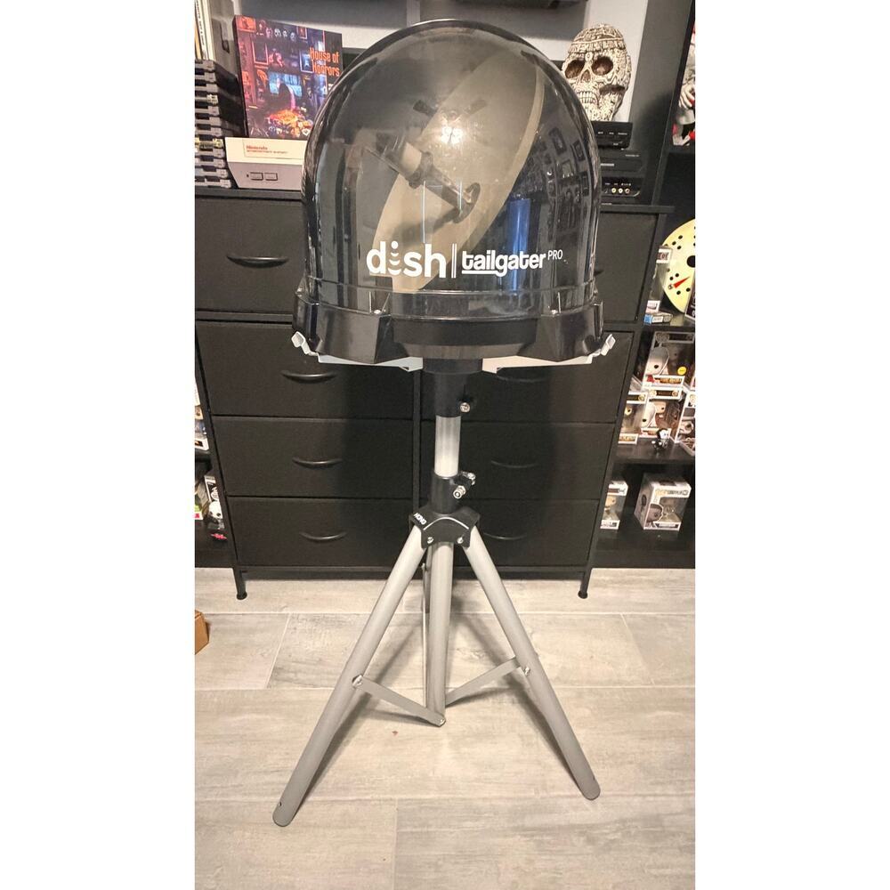 KING DTP4900 Dish Tailgater Pro Premium Roof Mountable or with Stand Satellite